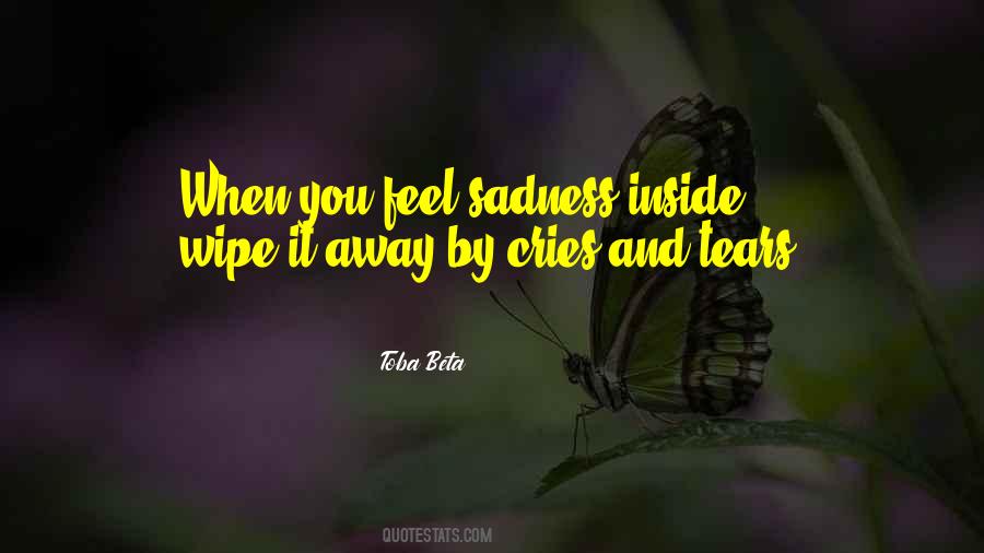 Sadness Inside Quotes #282372