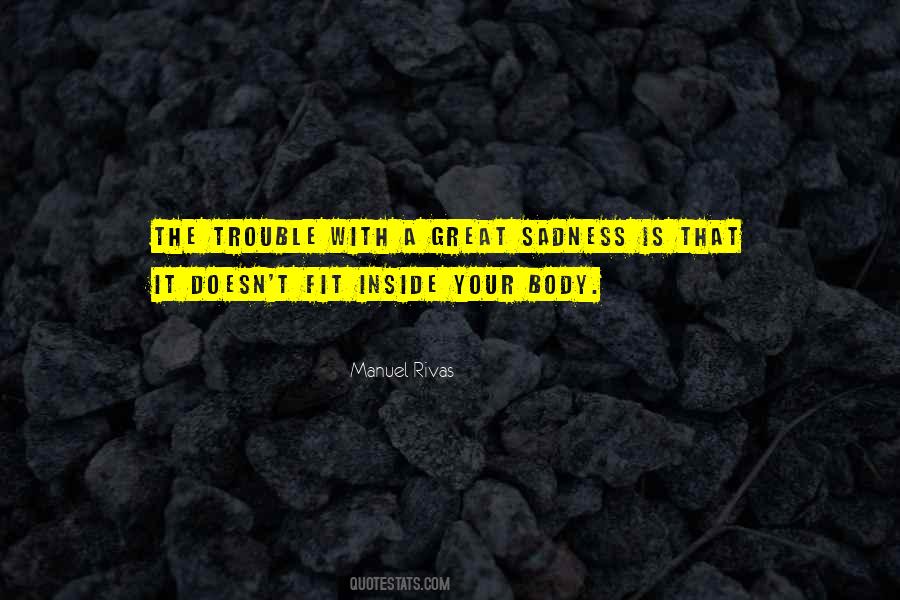 Sadness Inside Quotes #682702