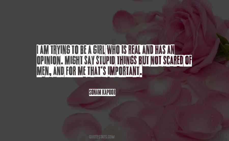 Be Scared Of Me Quotes #1342643