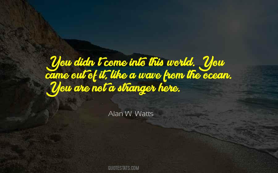 Wave From The Ocean Quotes #496937