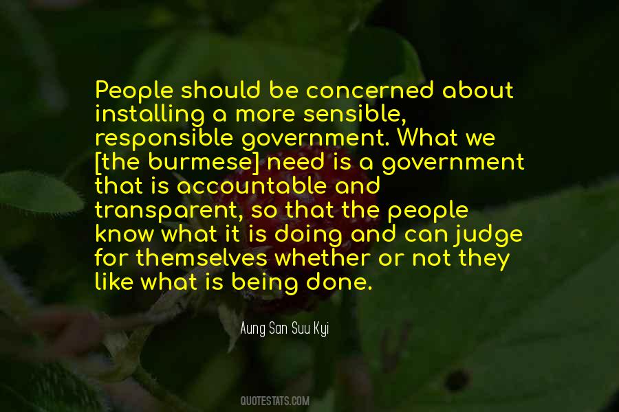 I Am Responsible For Myself Quotes #43787