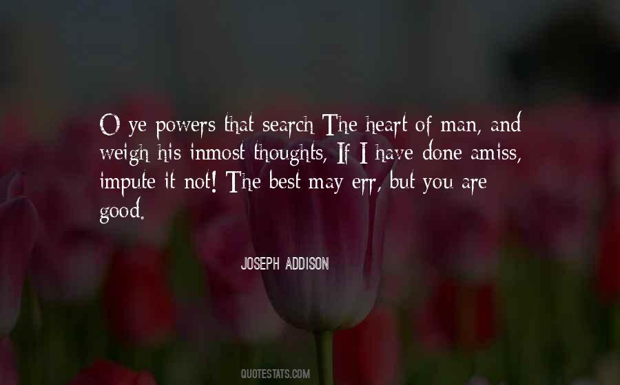 Quotes About The Heart Of Man #1070398