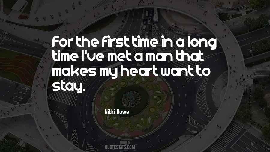 First Time I Met You Love Quotes #226999