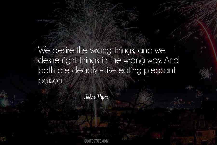 Wrong Desire Quotes #1581798