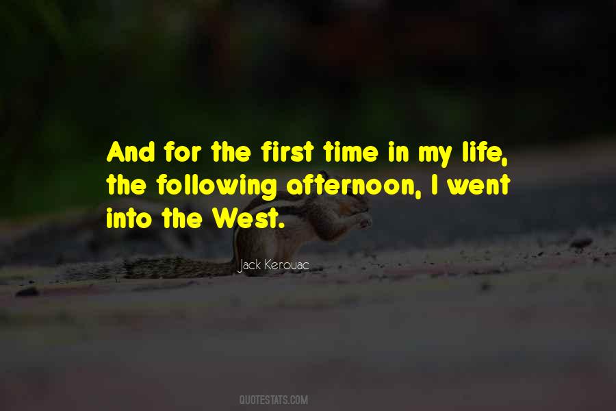 First Time In My Life Quotes #1185175