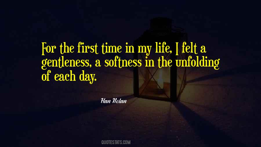 First Time In My Life Quotes #730393