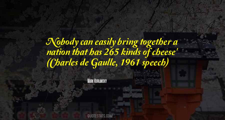 De Gaulle Cheese Quotes #1805570