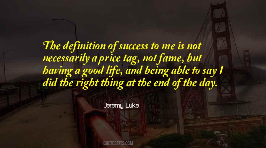 Quotes About Good And Success #207203