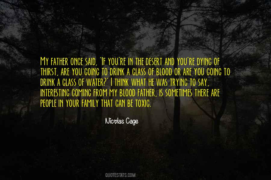 Blood Is Family Quotes #1075696