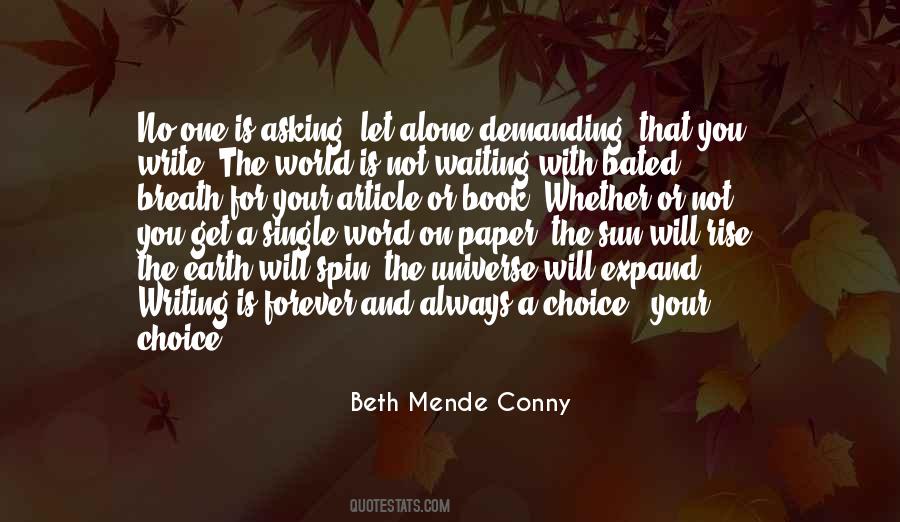 The World Is Waiting For You Quotes #1580373