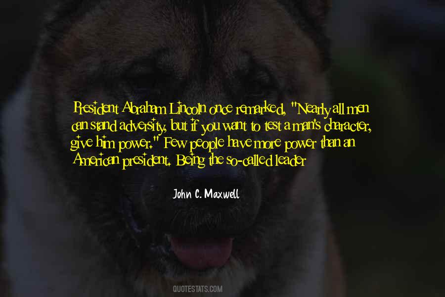 American Leader Quotes #1573058