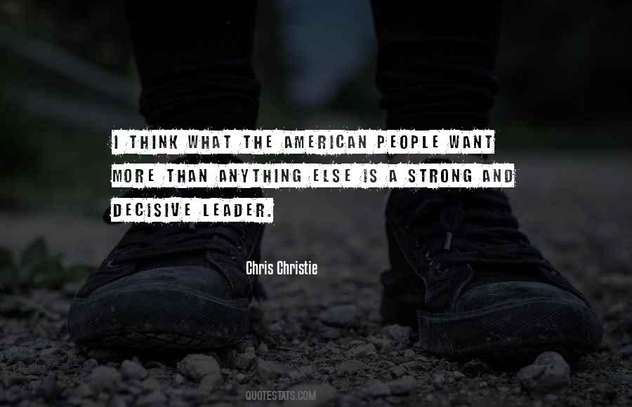 American Leader Quotes #1856603