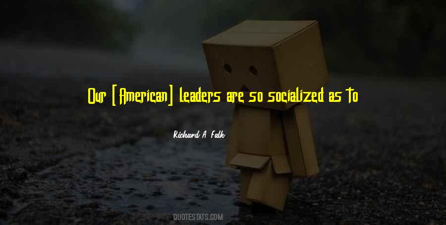 American Leader Quotes #710222