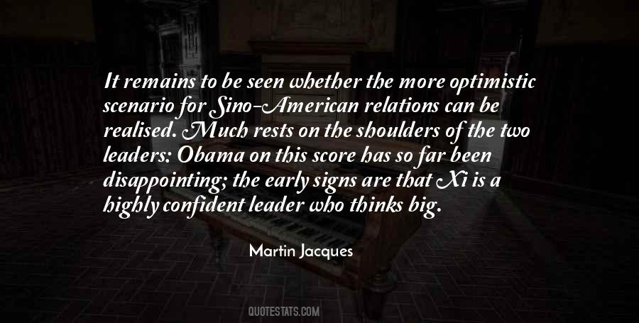 American Leader Quotes #768731