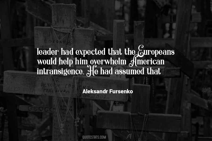 American Leader Quotes #91269