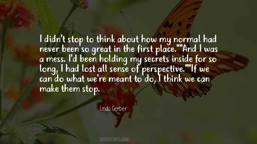 Lost In Place Quotes #638952