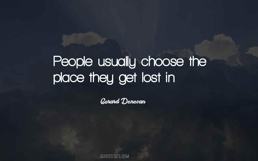 Lost In Place Quotes #748462