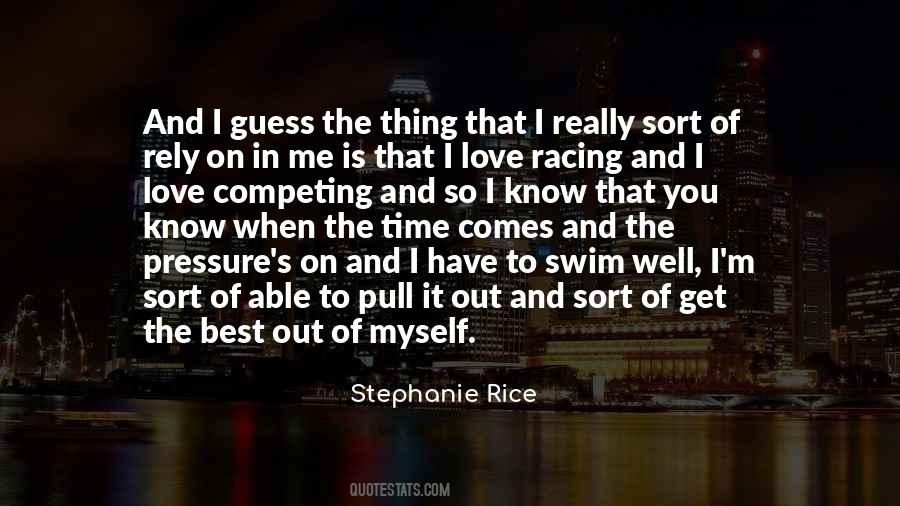 Swim Time Quotes #1597639