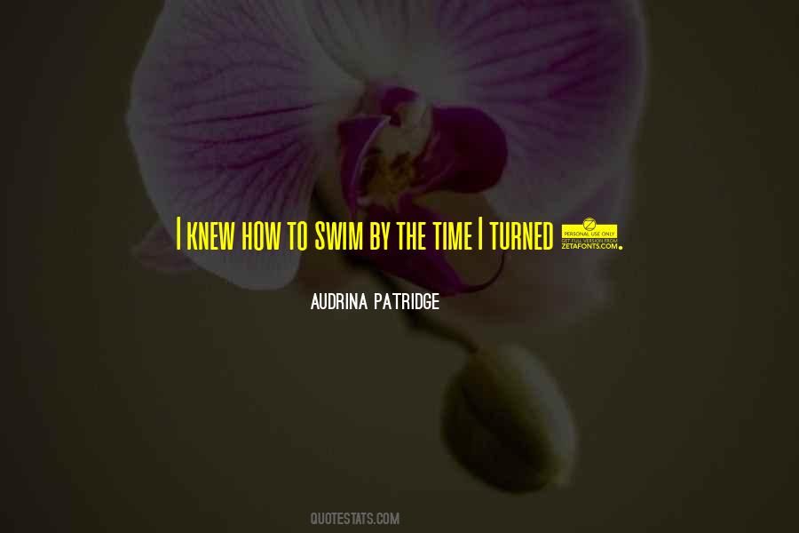 Swim Time Quotes #1732928