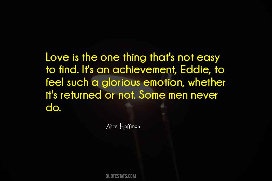 Love Is Easy Quotes #124505