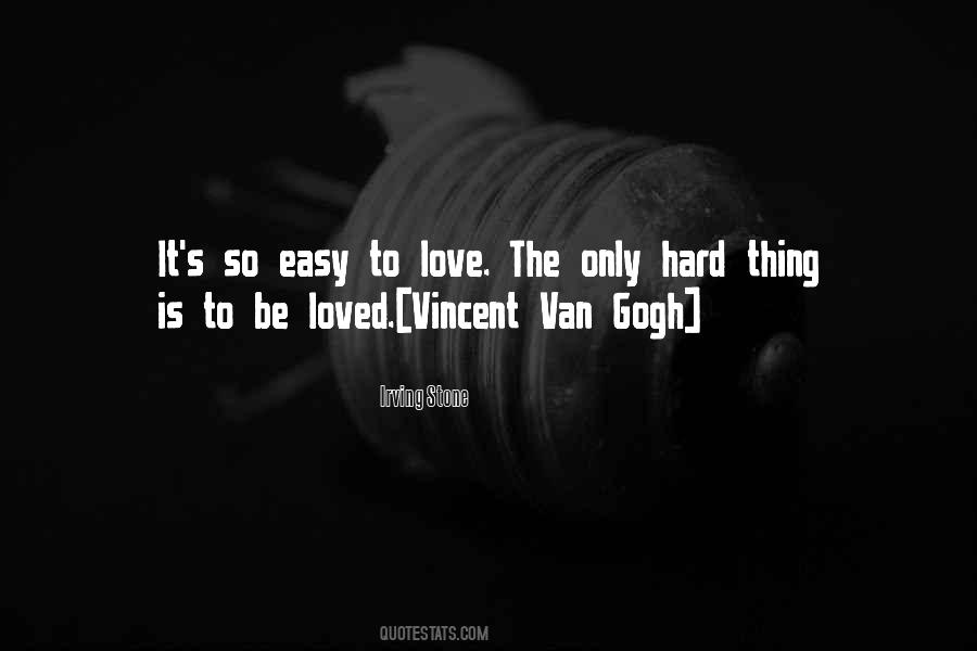 Love Is Easy Quotes #1272790