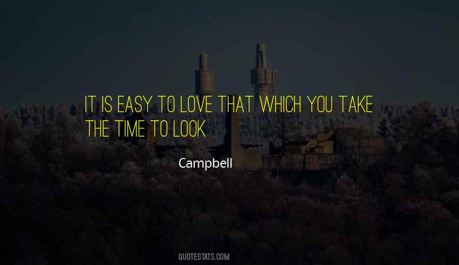 Love Is Easy Quotes #1344031
