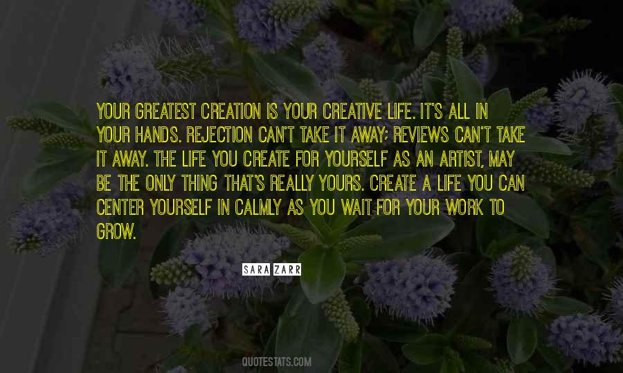 Creative Hands Quotes #1342208
