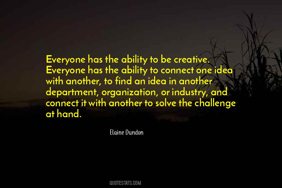 Creative Hands Quotes #1556828