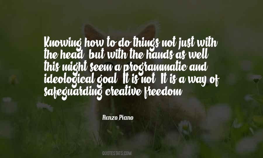 Creative Hands Quotes #1652663
