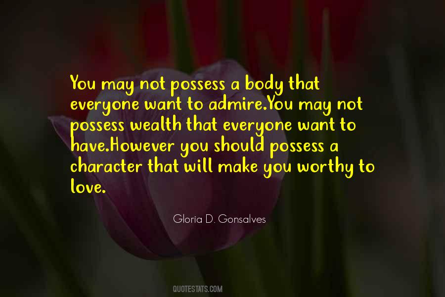 Everyone Is Worthy Quotes #1308554