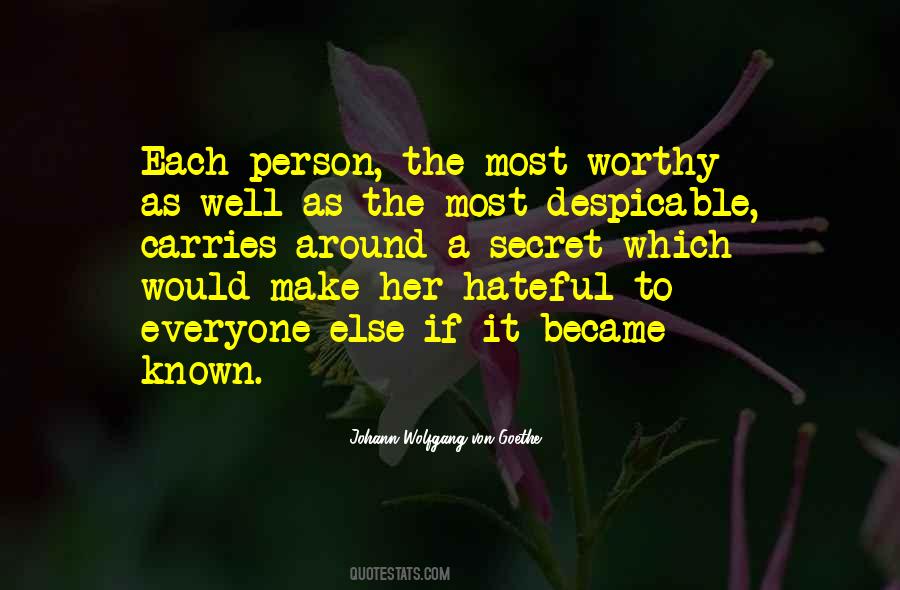 Everyone Is Worthy Quotes #1824472