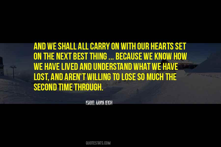 What We Lost Quotes #1789502