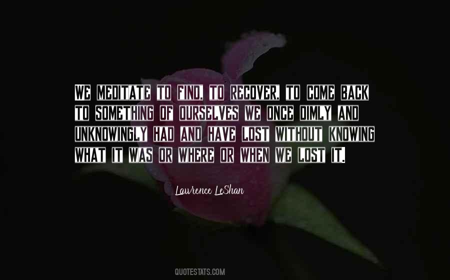 What We Lost Quotes #625239