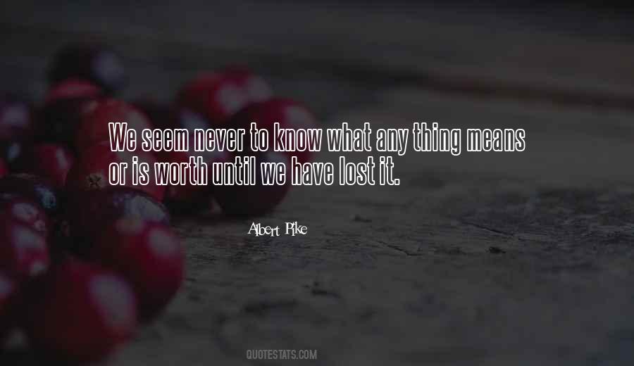 What We Lost Quotes #770289