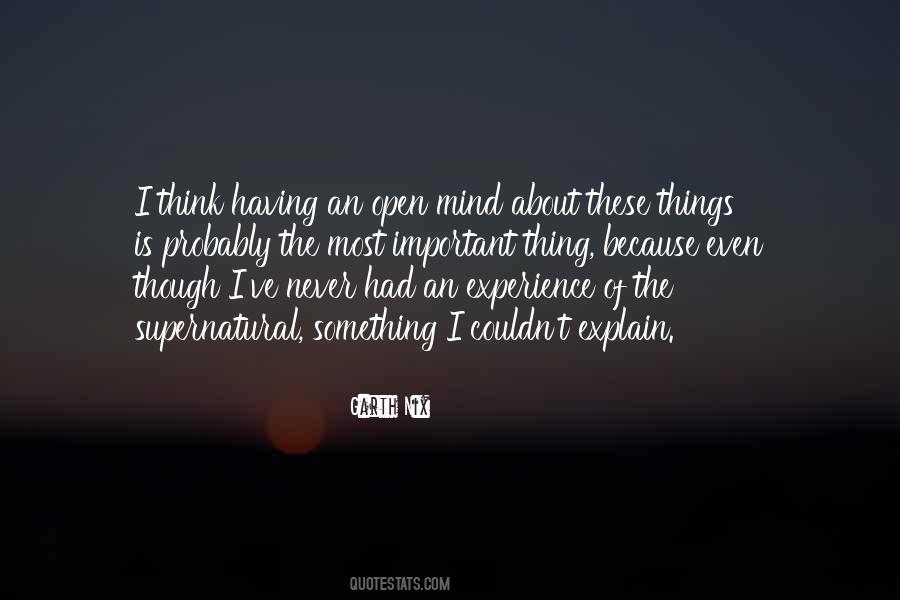 Quotes About Having An Open Mind #1711272