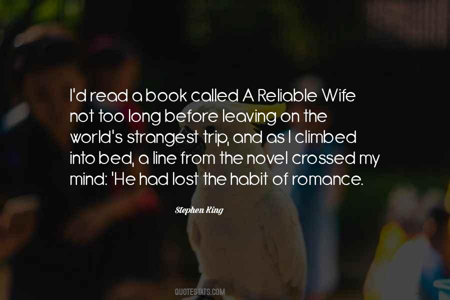 Wife Lost Quotes #1262442