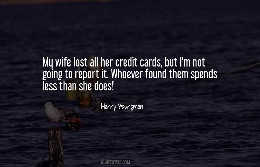 Wife Lost Quotes #1832228
