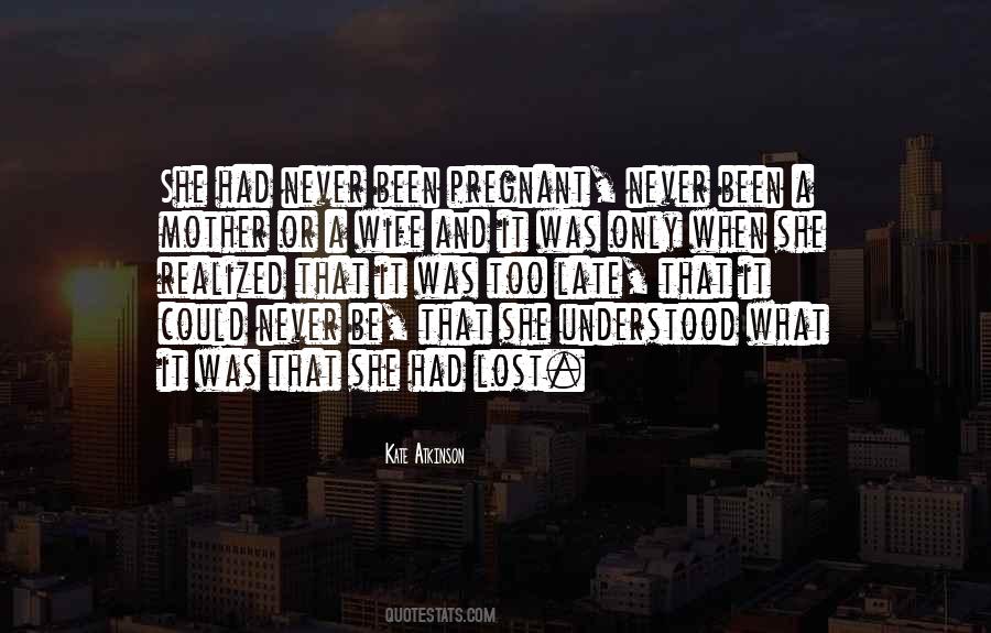 Wife Lost Quotes #833366