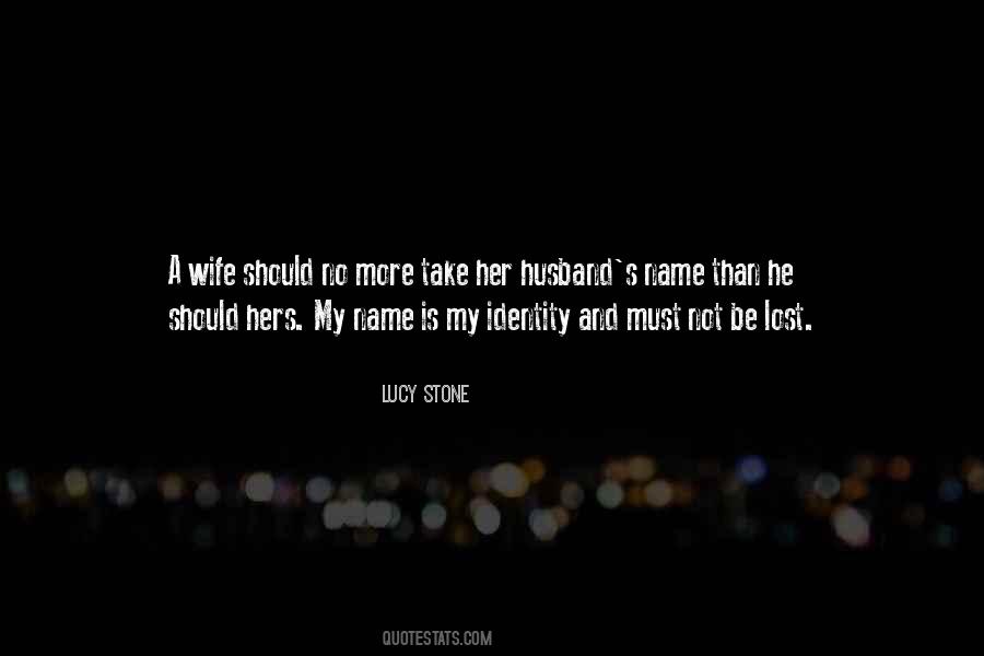 Wife Lost Quotes #959272