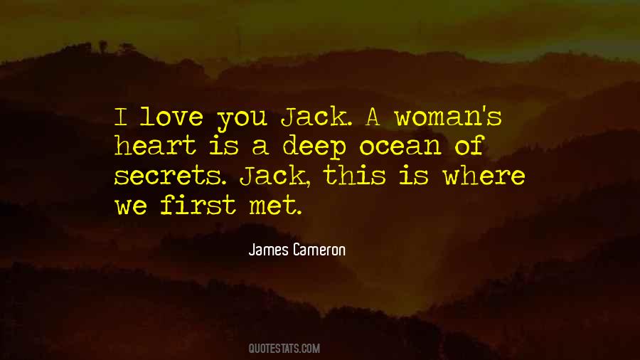 First We Met Quotes #1046826