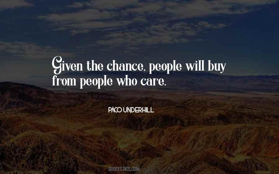 Who Care Quotes #1224210