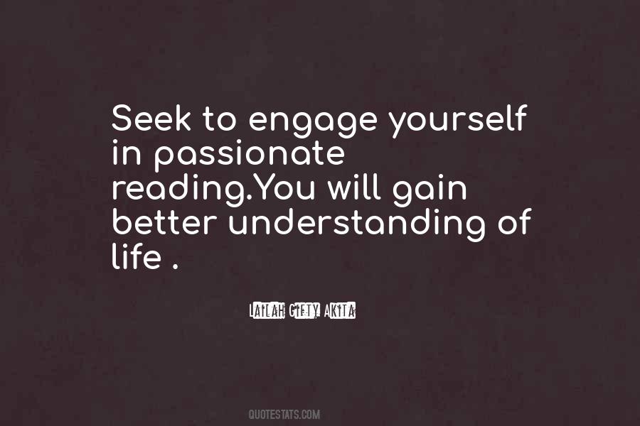 Engage In Life Quotes #127243