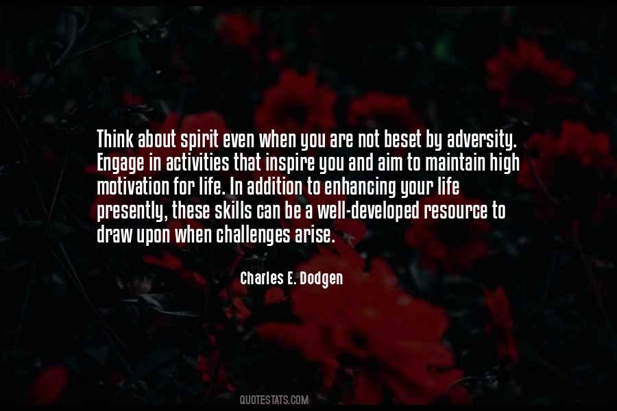 Engage In Life Quotes #1662311