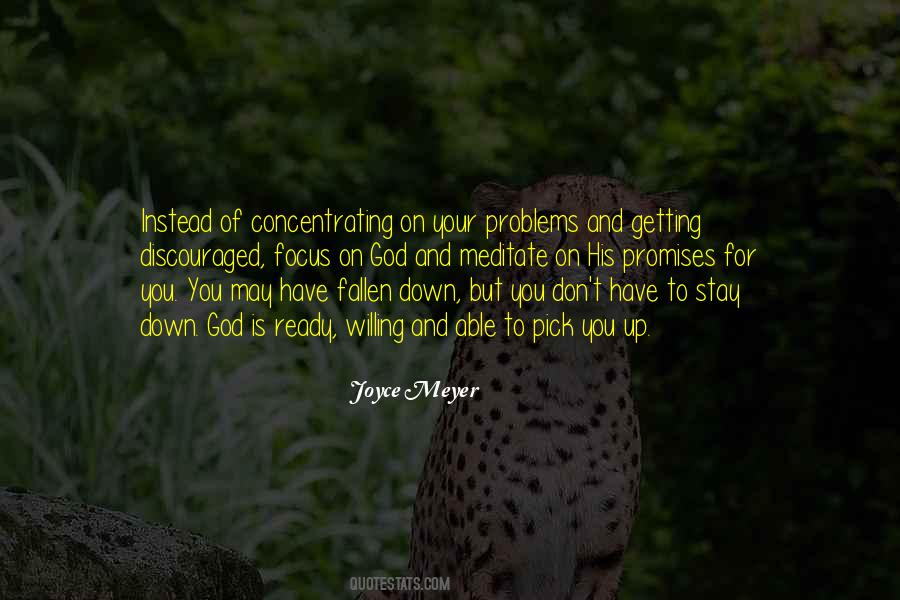 Focus Up Quotes #589392
