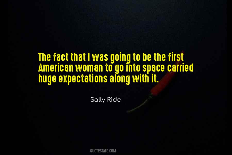 First Woman In Space Quotes #150498