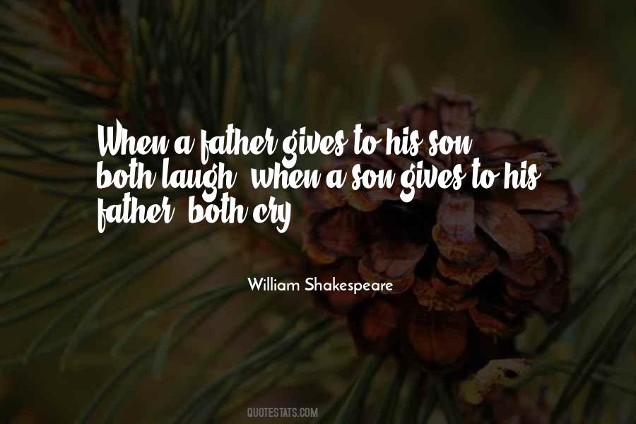 Son To His Father Quotes #1149566