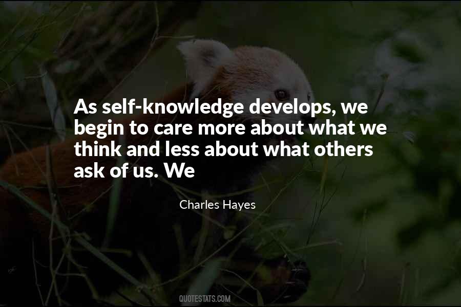 Care Less What Others Think Quotes #677258