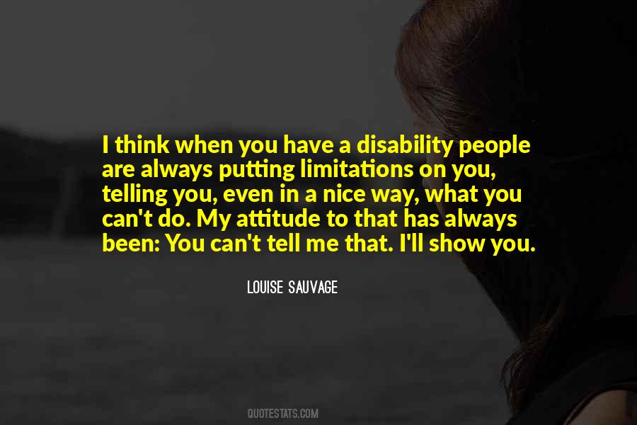 When You Are Nice Quotes #330354
