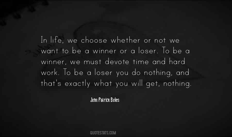 Be A Winner Quotes #1171455