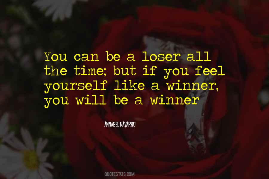 Be A Winner Quotes #1451766